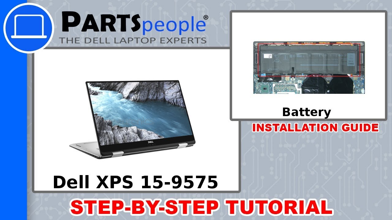 Dell Xps 15 9575 2 In1 P73f001 Battery How To Video Tutorial Youtube