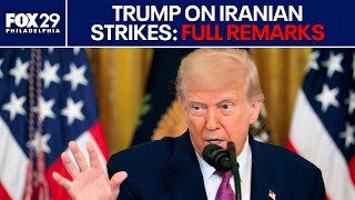 President Trump's address to nation after US bombs Iran | FULL REMARKS