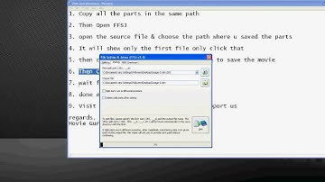 FFSJ joining tutorial