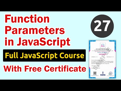 Function Parameters in JavaScript