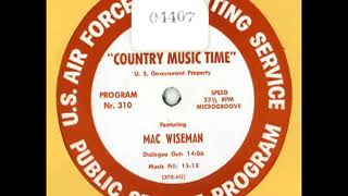 USAF Country Music Time Program #310 [1962] - Mac Wiseman