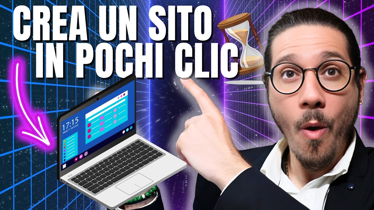 Come fare un SITO con l'INTELLIGENZA ARTIFICIALE in 10 MIN, facile e ...