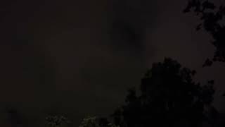 Storm clouds over Seneca, SC, 2318 hrs., Monday 18 August 2025, 76°, 73%, N 1-4 mph, 13000 ft. AGL