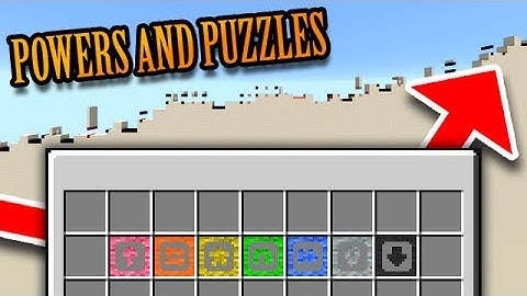 Minecraft: PUZZLING SUPER POWERS