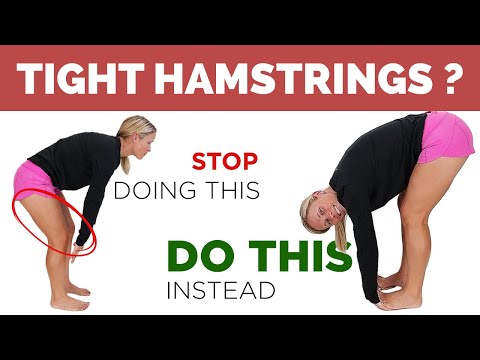 Don't Stretch TIGHT Hamstrings Before Doing This