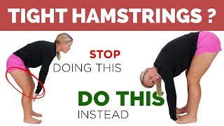 Don't Stretch TIGHT Hamstrings Before Doing This
