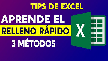Relleno rápido Excel y Autorelleno| en menos de 2 minutos |2022-2023-2024