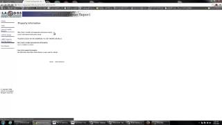 Using Los Angeles City ZIMAS site for Property Searches