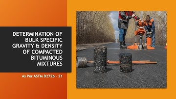 Density of Bituminous Mixture