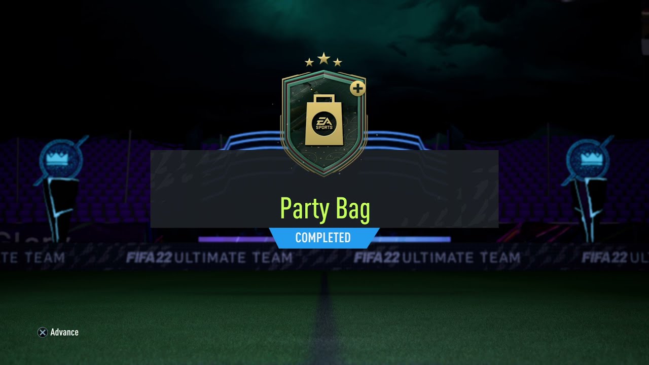 FIFA 22 WINTER PARTY BAG SBC