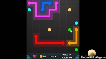 Flow Game Level - 309 [8x8] Mania Connect the Dots