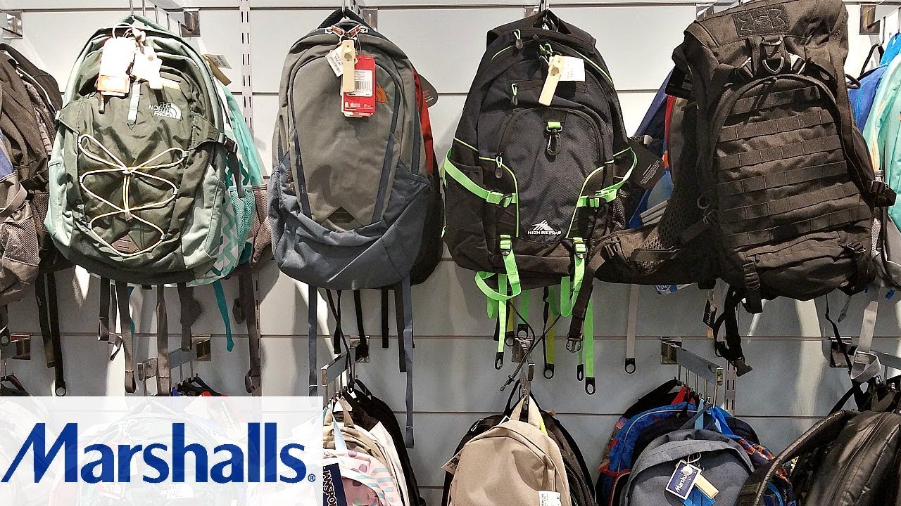 SHOPPING BACKPACKS MARSHALLS SHOP 