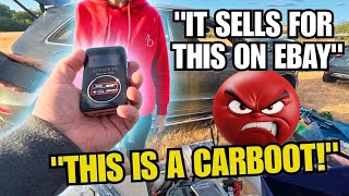 I Told This Car Boot Seller "This Isn't Ebay, It's A CAR BOOT SALE!"😡