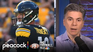 'Not a surprise' Mitch Trubisky locks down Steelers starting QB job | Pro Football Talk | NFL on NBC