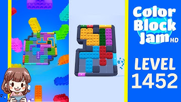 Color Block Jam Level 1452 Solution Walkthrough