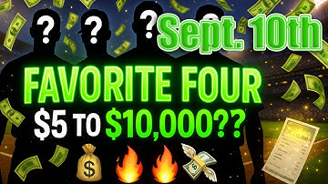 FAVORITE 4 HOMERUN PICKS FOR September 10th 2025!
