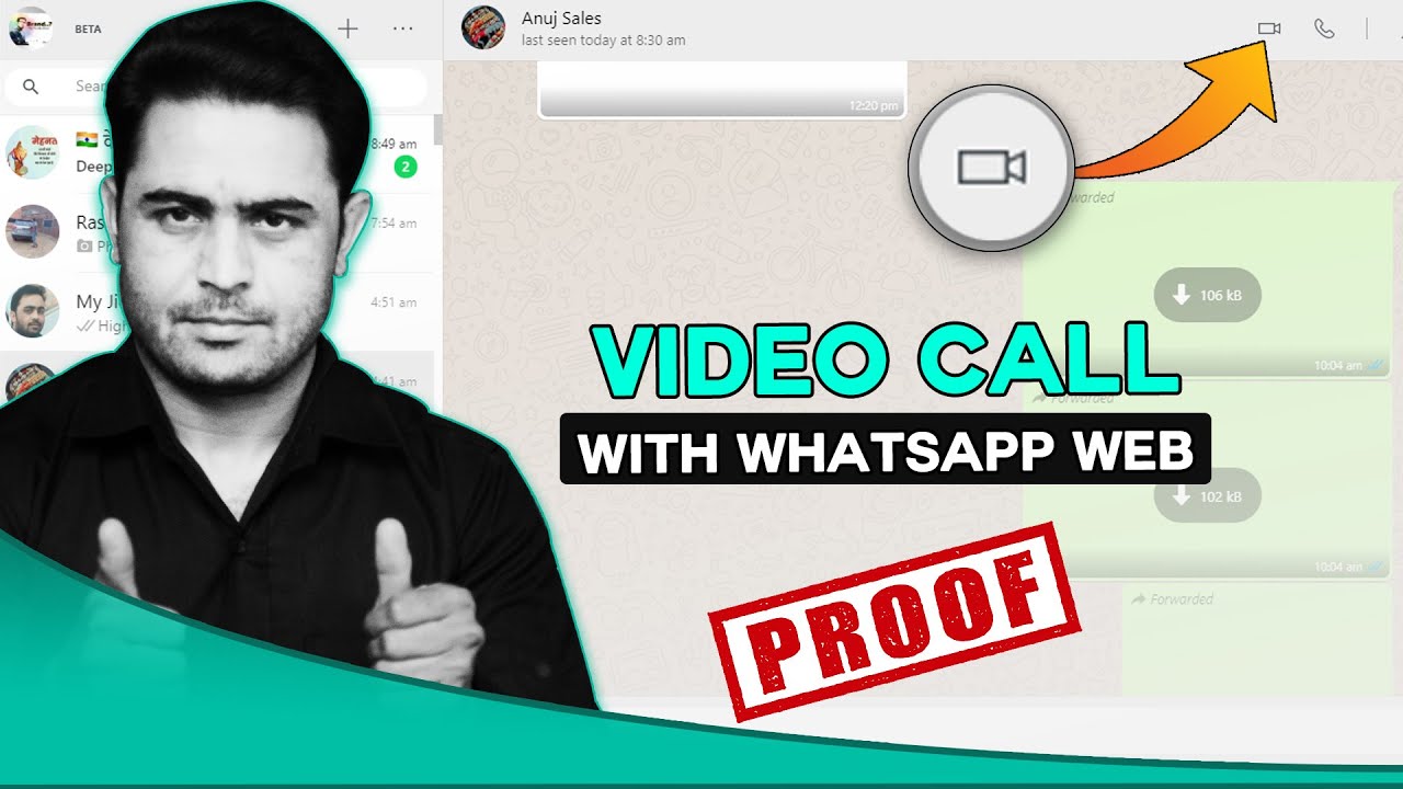 How To Make Video Call On Whatsapp Web Make Whatsapp Call From Laptop