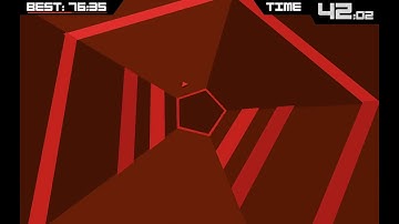 Super Hexagon but Bad Apple