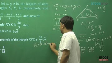 JEE Advanced 2016 Solution Code-3 (Paper-1) Mathematics Q. 42,43 By Etoos Faculty