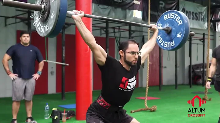 #AltumAthletes Roberto Peraza. Snatch PR en el Alt...