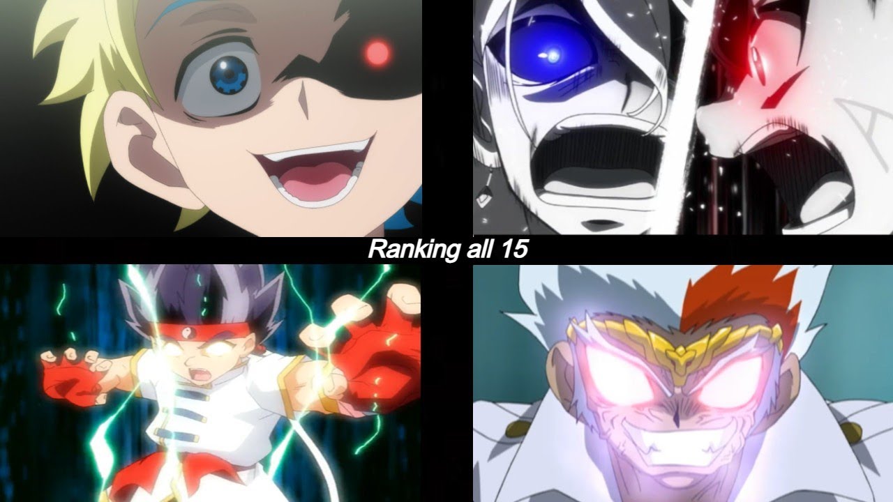 Рейтинг всех аниме по Beyblade