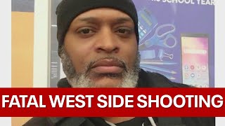 Security killed in shooting at West Side dollar store