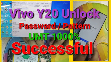 Vivo Y20 Pattern Unlock UMT World First
