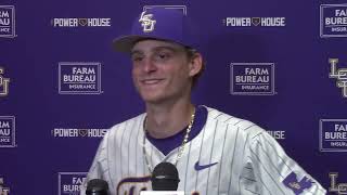 LSU pitcher Gavin Guidry NW state postgame interview