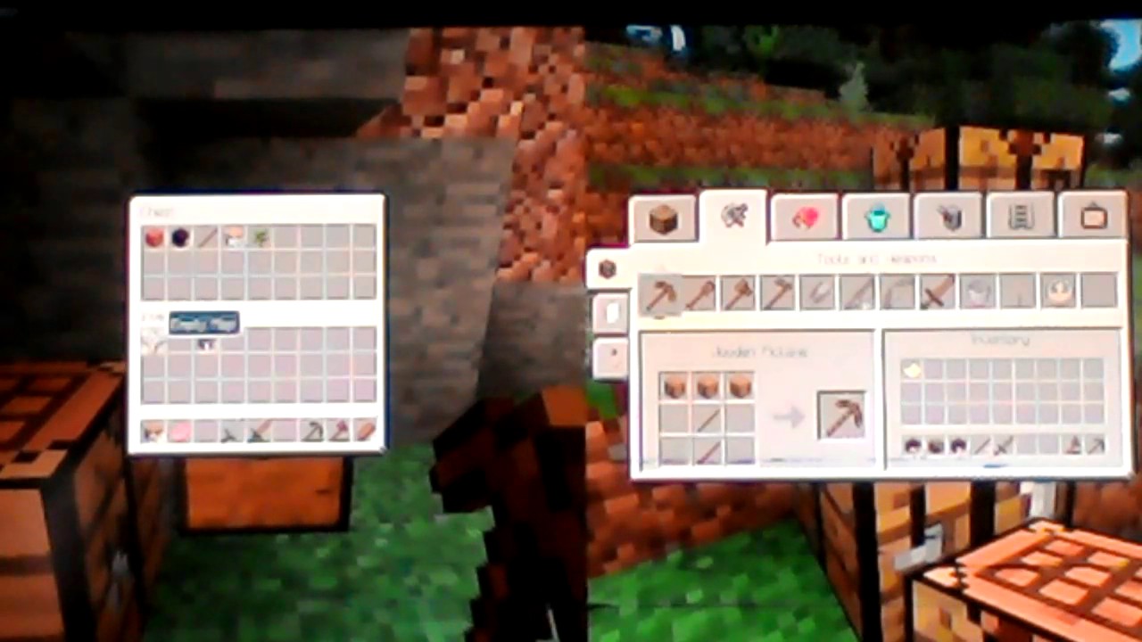 Playing minecraft craft with my brother Part 1 Swag King70 - YouTube