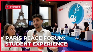 Paris Peace Forum 2024: student experience