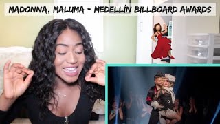 Madonna, Maluma - Medellín (Billboard Music Awards Performance) | REACTION