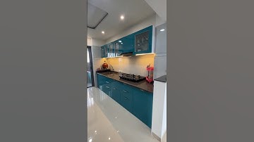 Modular Kitchen Before and After. #interiordesignnashik