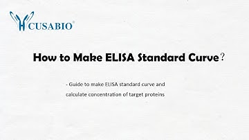 How to Make ELISA Standard Curve