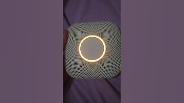 (Google voice) Nest protect low battery message #smokealarm #firealarm