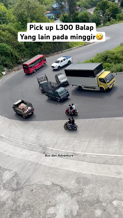 Pick up L300 Balapan yang lain pun pada Minggir #pickup #l300