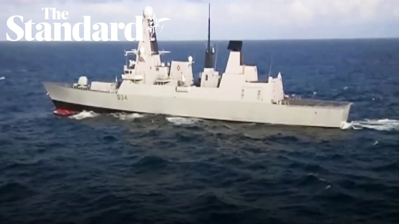 Royal Navy destroyer HMS Diamond shoots down Houthi drones in Red Sea attack