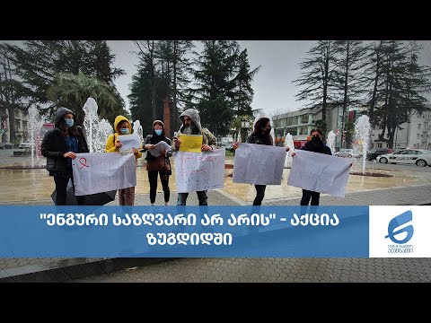 \"ენგური საზღვარი არ არის\" - აქცია ზუგდიდში