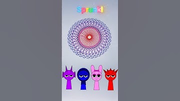 "Creative Spirograph Designs with Spring Motion"#art #sprunki #spirograph #artwork