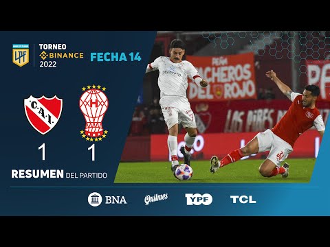 #TorneoBinance | Fecha 14 | resumen de Independiente - Huracán
