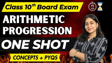 One Shot Series | Chapter 3 Arithmetic Progression | Class 10 Algebra | Board Exam | MH board