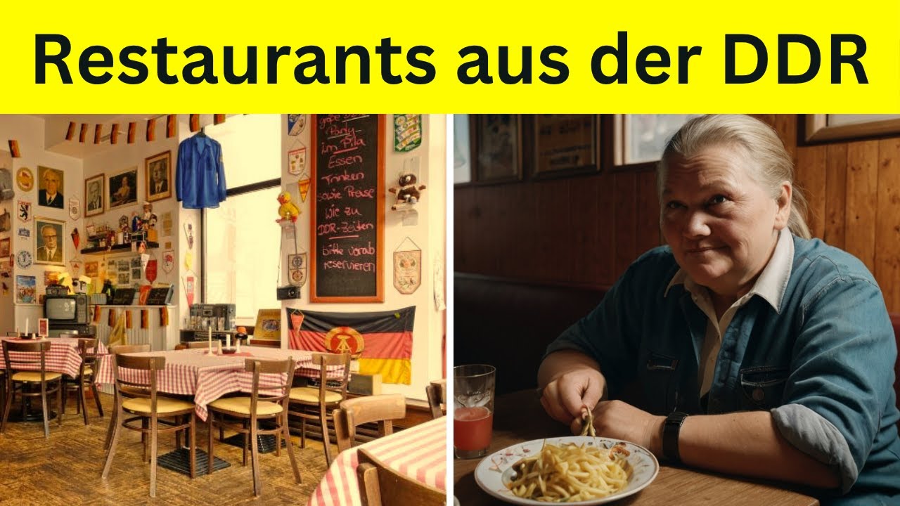 20 berühmte DDR-Restaurants, die wir nie vergessen werden