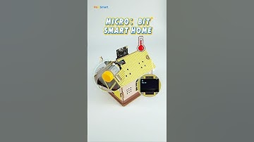 Tap to explore Micro:bit home magic 🏠 #shorts  #microbit #coding #holasmart #stem #toys #coding