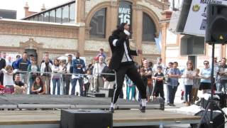 Sac MJJ impersonator-"Dangerous"-Michael Jackson,Festeen Madrid 2015