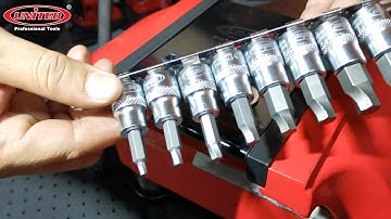 URHS-0808   Rotate Hex Bit Socket Set