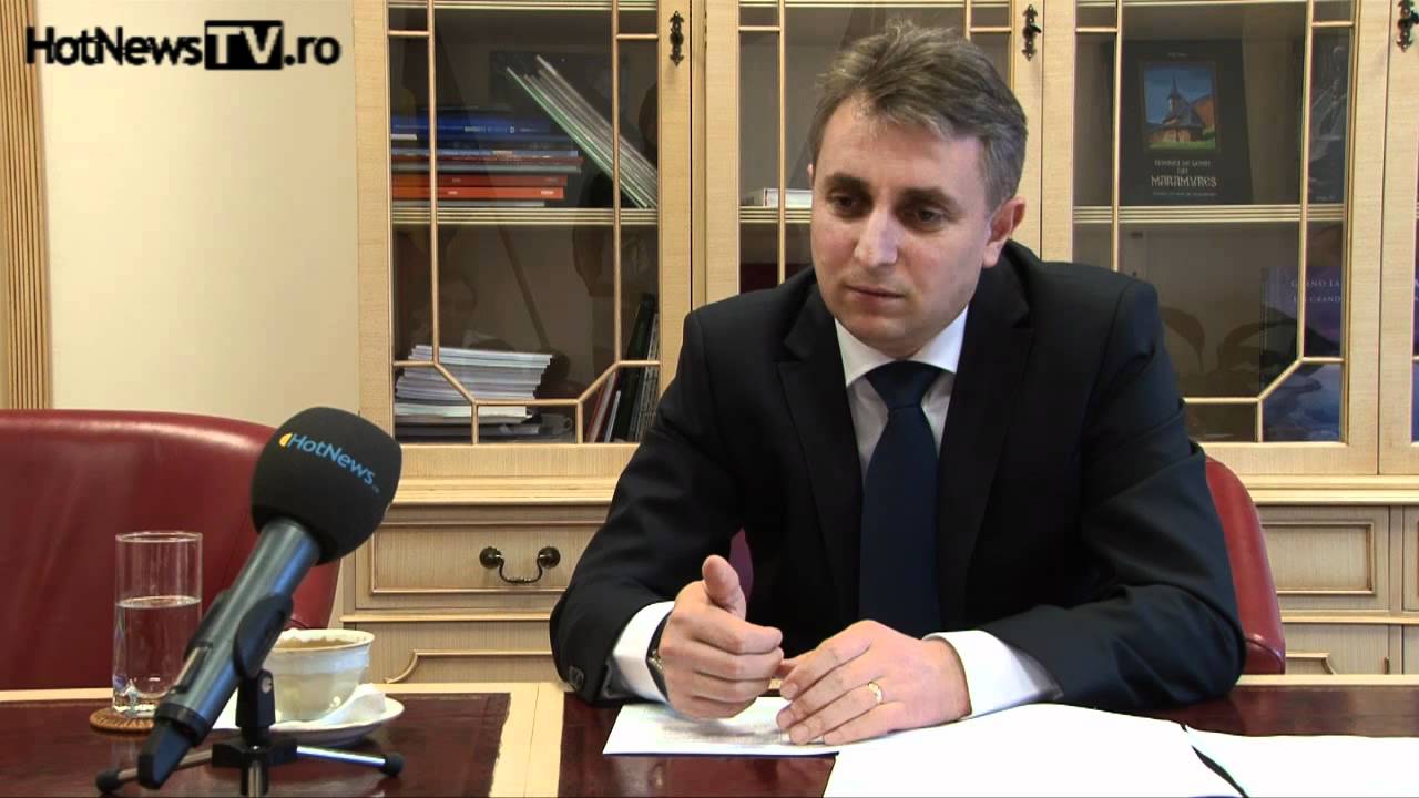 Interviu Ministrul Economiei Lucian Bode newspaper mockup