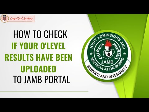 How To Check If Your O'level Results Have Been Uploaded To JAMB Portal, Accept Admission