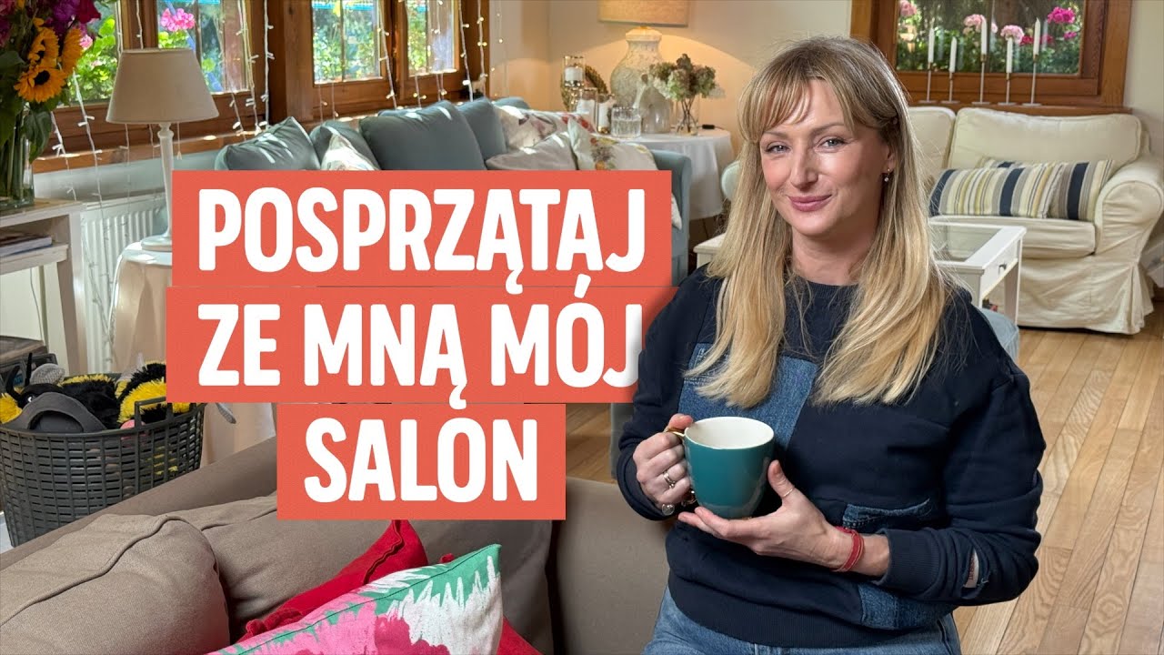 Posprzątajmy razem salon - jak to zrobić, żeby skutecznie pozbyć się bałaganu | Ula Pedantula #513