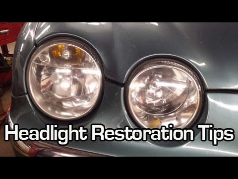 Pro Tips: Headlight Lens Restoration - YouTube
