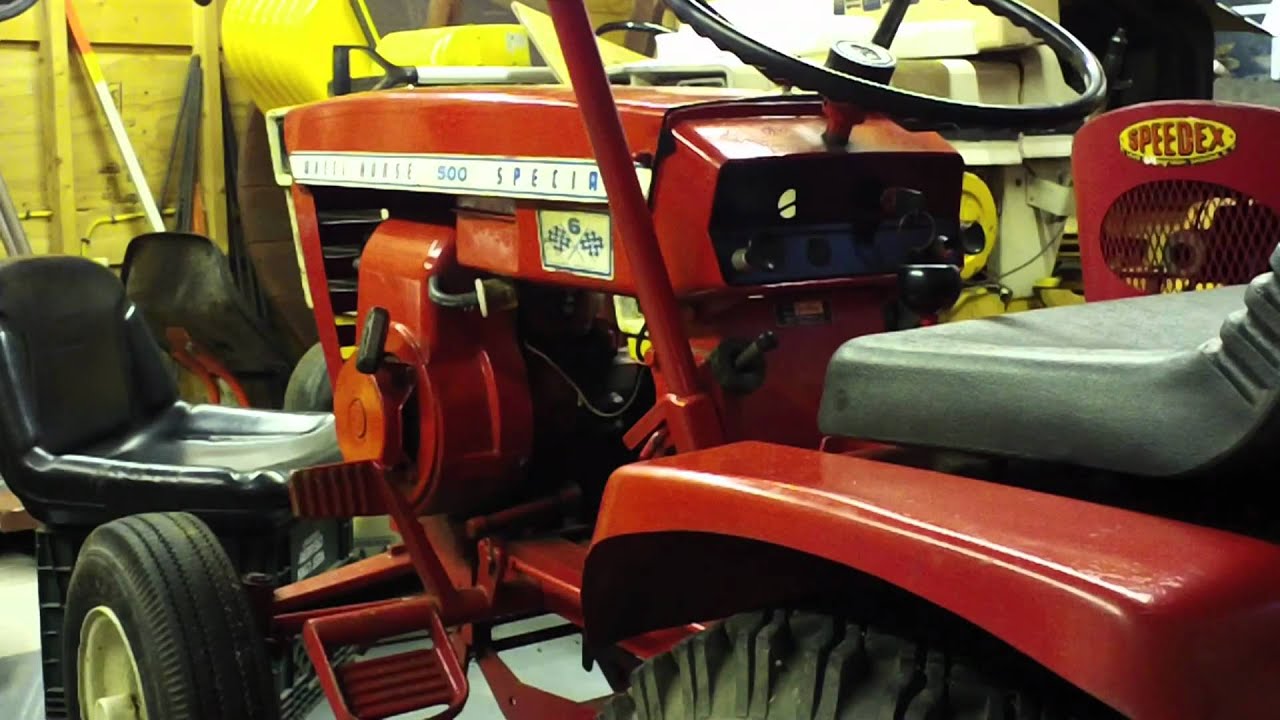 Wheel Horse "500" Special from 1968 YouTube