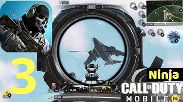 Call of Duty : Mobile Gameplay Walkthrough Part 3 Solo - Ninja (ios,Android)
